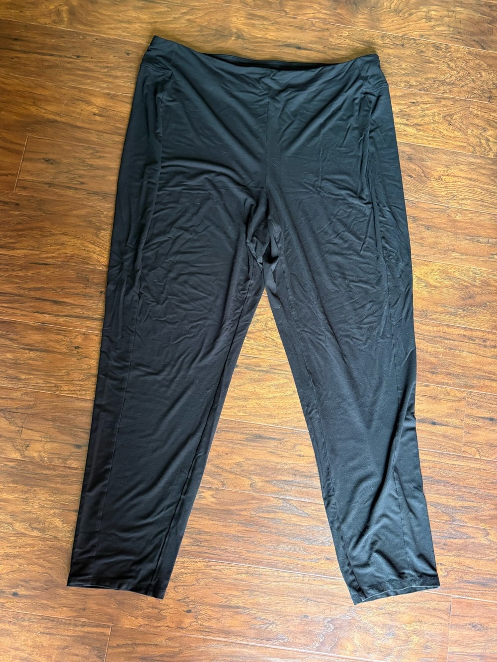 J Jill Wearever Collection Slim Leg Black Pants Size XL